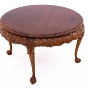 Antique, carved table, Western Europe, around 1910.