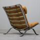 Lounge Chair and Ottoman from Arne Norell Ab, 1960s