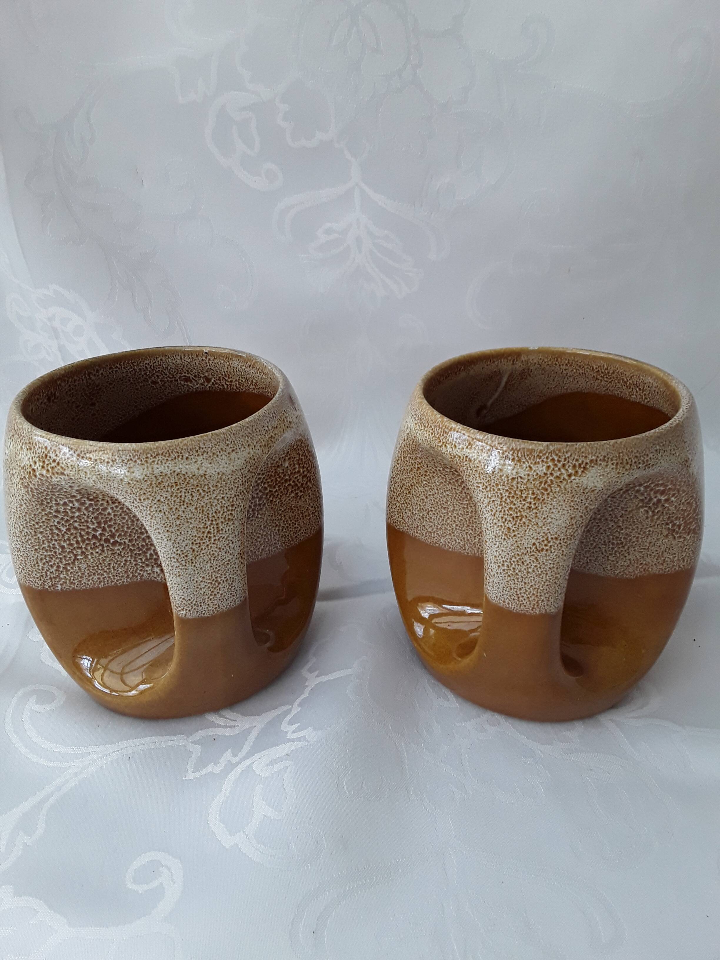 Two-tone ceramic mug Portugal X2