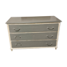 Grey Ivory White Chest of drawers