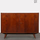 Vintage dark oak chest of drawers by Jiri Jiroutek, model U-450, 1960