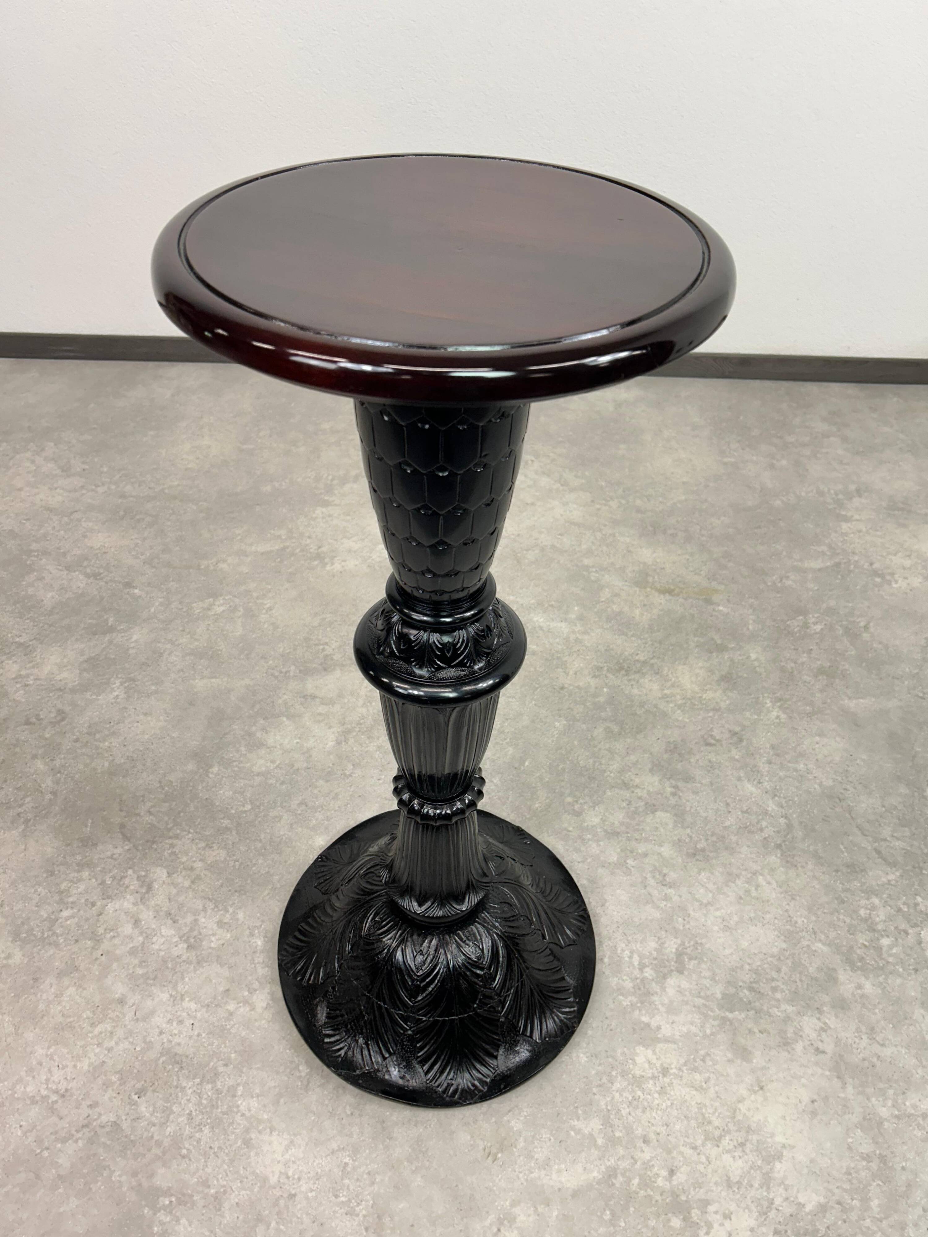 Art Deco plant pedestal