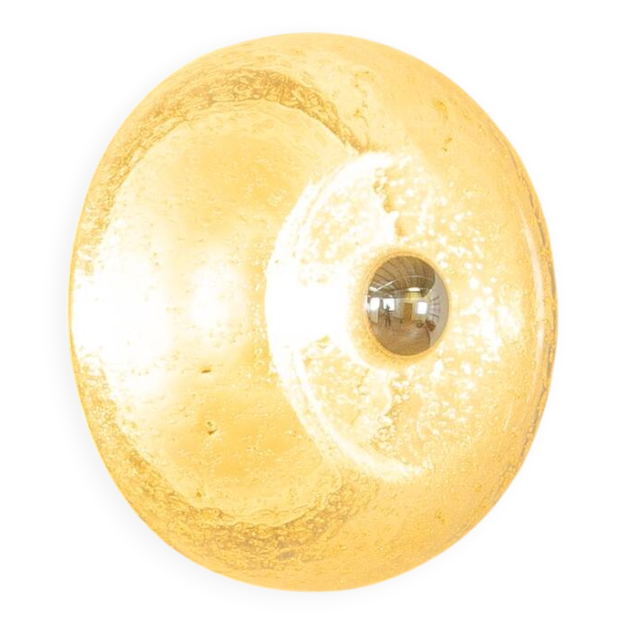 Donut wall and ceiling lamp by J.T. Kalmar for Franken KG