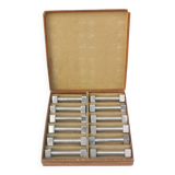 Box of 12 vintage “art-deco” knife holders