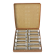 Coffret de 12 porte couteaux vintage "art-deco"