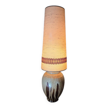 Lampe de sol terre cuite 1970
