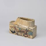 Fireclay vase by Les Argonautes, France 1960