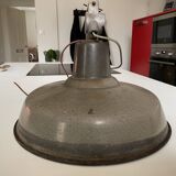 Industrial pendant light from the 50s