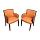 Pair of armchairs from a Dutch hotel