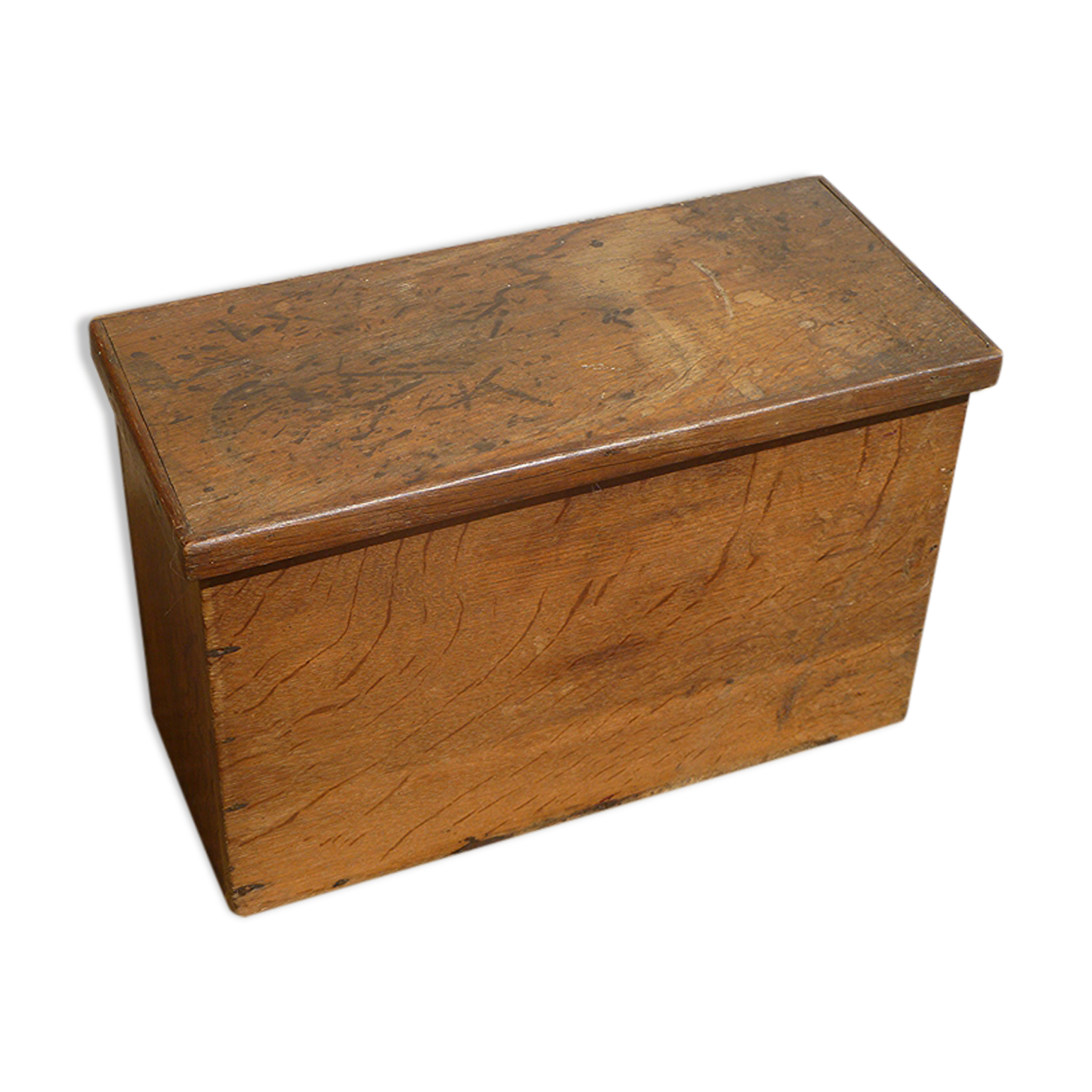 card box, old wooden