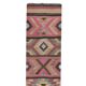 Vintage Turkish hallway rug 77x626 cm