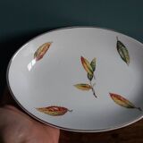 Digoin Sarreguemines bowl decoration La Fontaine