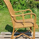 Rattan armchair