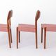 Set of 4 Arne Hovmand-Olsen Chairs for Mogens Kold 1950s Danish Mid Century
