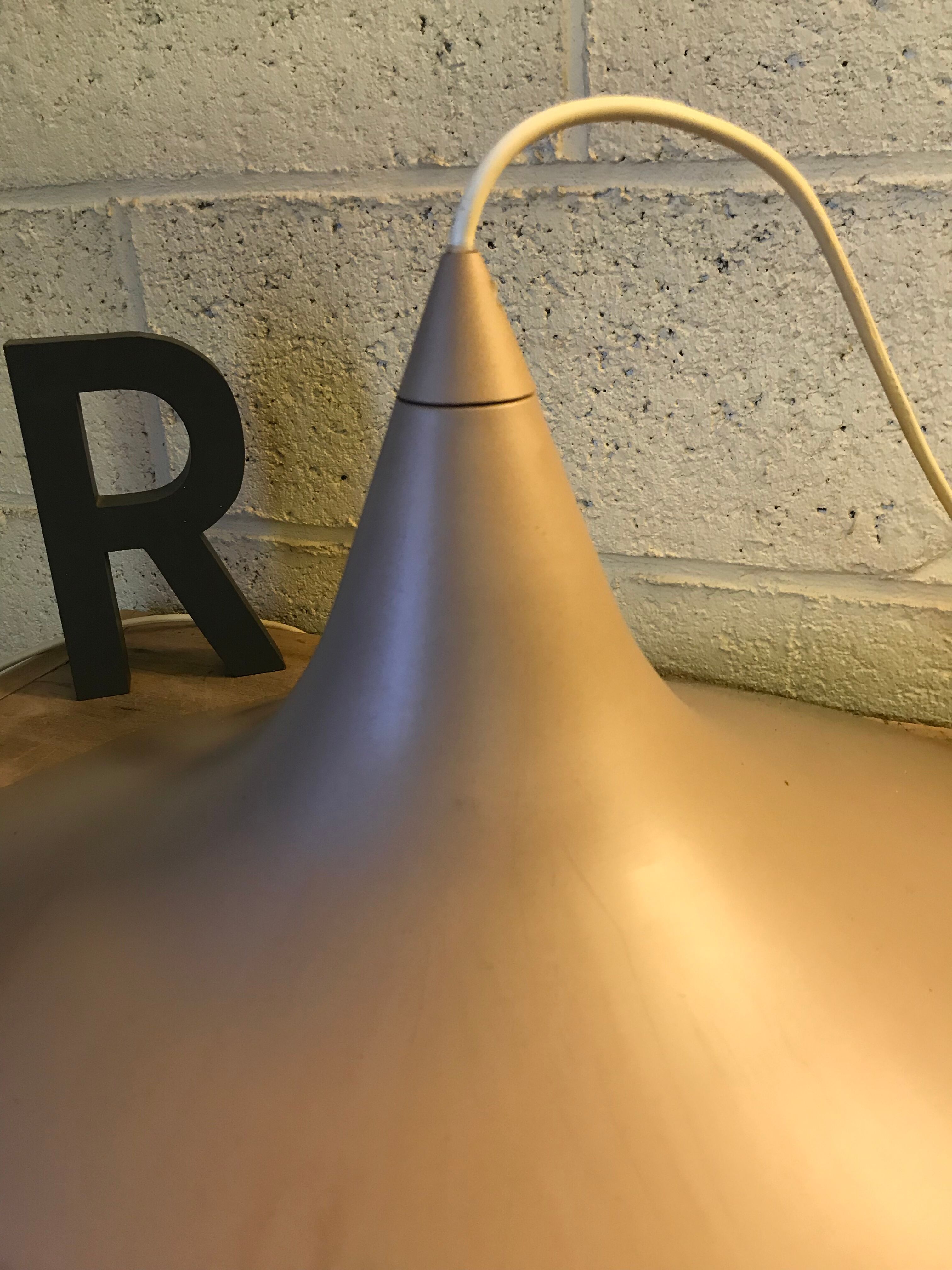 Scandinavian vintage metal hanging lamp