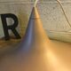 Scandinavian vintage metal hanging lamp