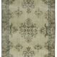 ONE-OF-A-KIND TURKISH HANDWOVEN VINTAGE RUG - RUSTIC VINTAGE CHARM 203X 111