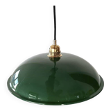 Green opaline pendant light