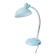 Grande lampe de bureau vintage en métal vert d'eau – Bras flexible chromé