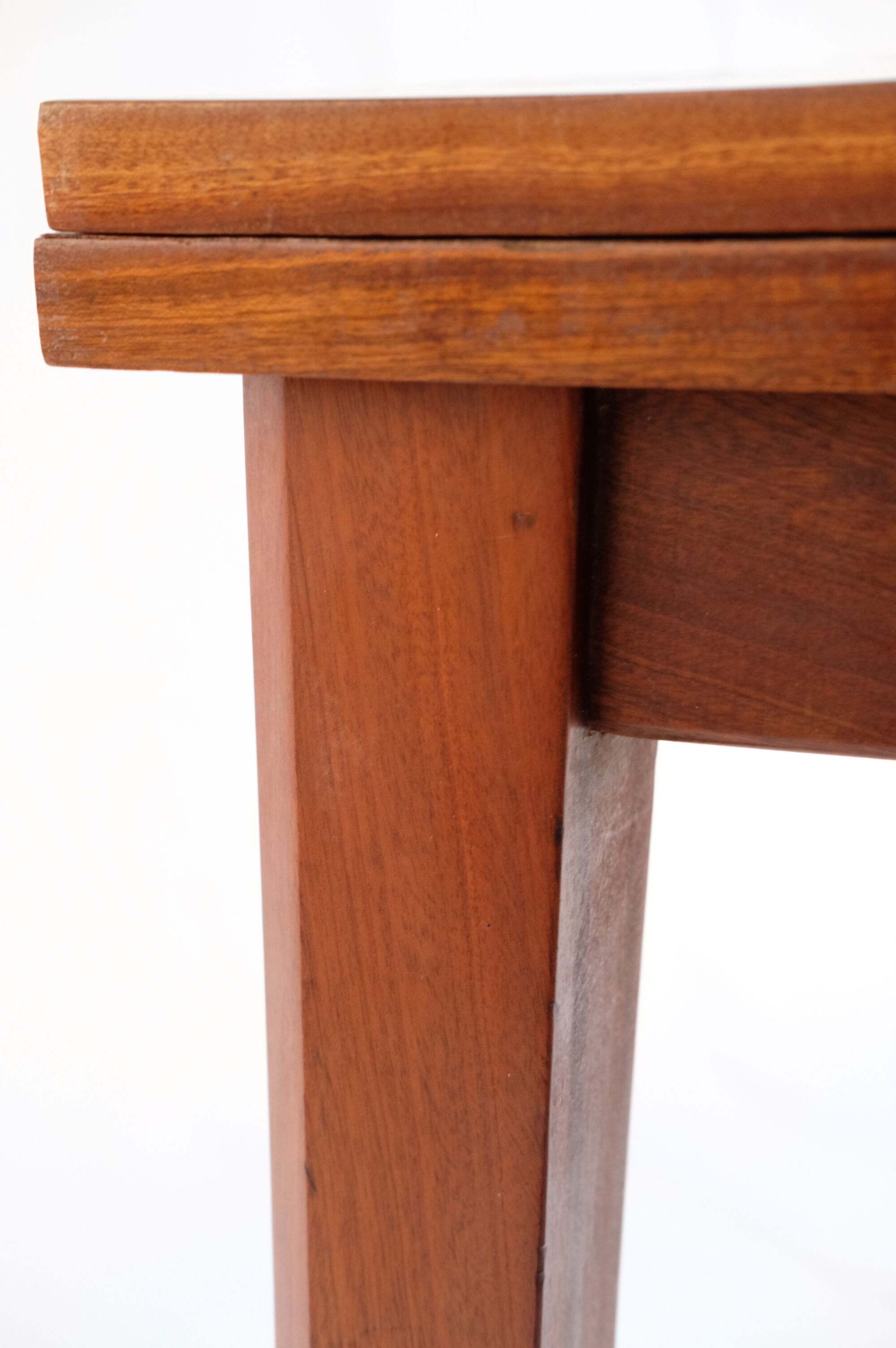 Mid-century square game table, italy, 1960s