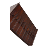 French art deco mahogany apothecary / filing cabinet, ca 1920