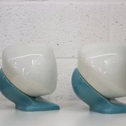 Pair of bathroom wall lamps *** Stig Carlsson *** model 6030 IFÖ