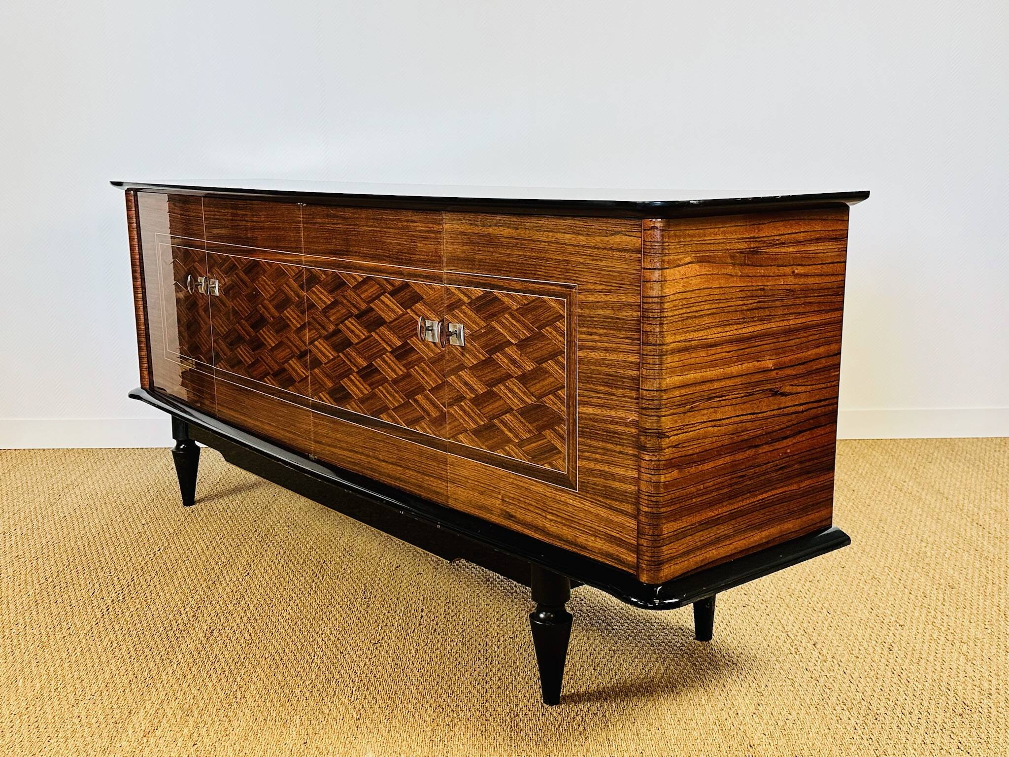 Art Deco Enfilade in Macassar, France, 1940s