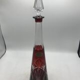Art Deco crystal carafe Val Saint Lambert