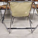 Vintage chairs floral fabric