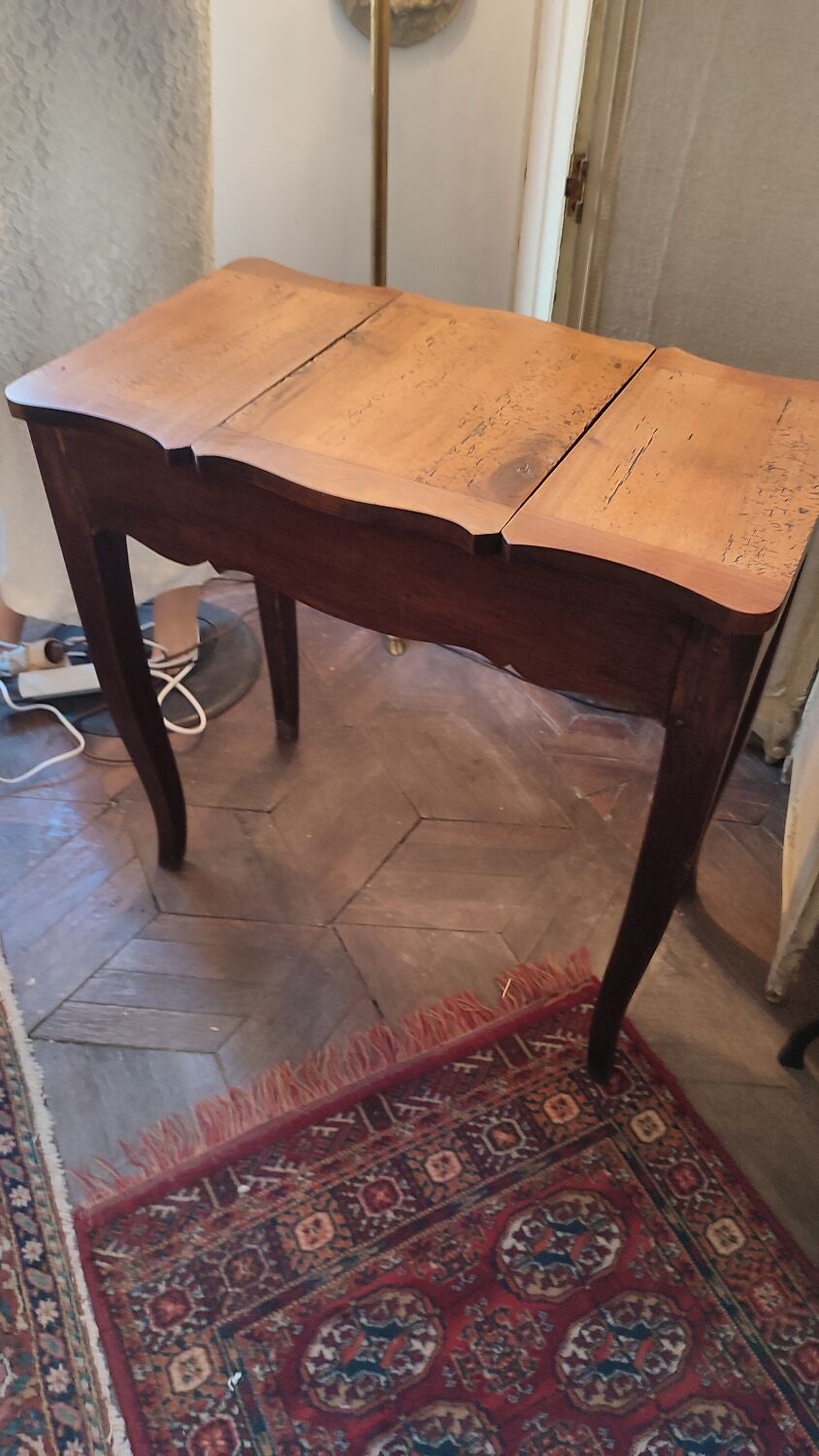 Coiffeuse a abattant style Louis XV