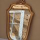 Baroque mirror vintage antique ice 51x29cm