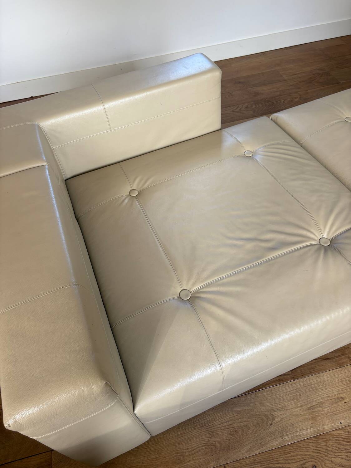 Minotti Méridienne in Havana leather