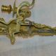 Louis XV style bronze sconces with cariatids