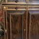 Sideboard in rosewood in the Charles X style, of fine cabinetmaking quality.
