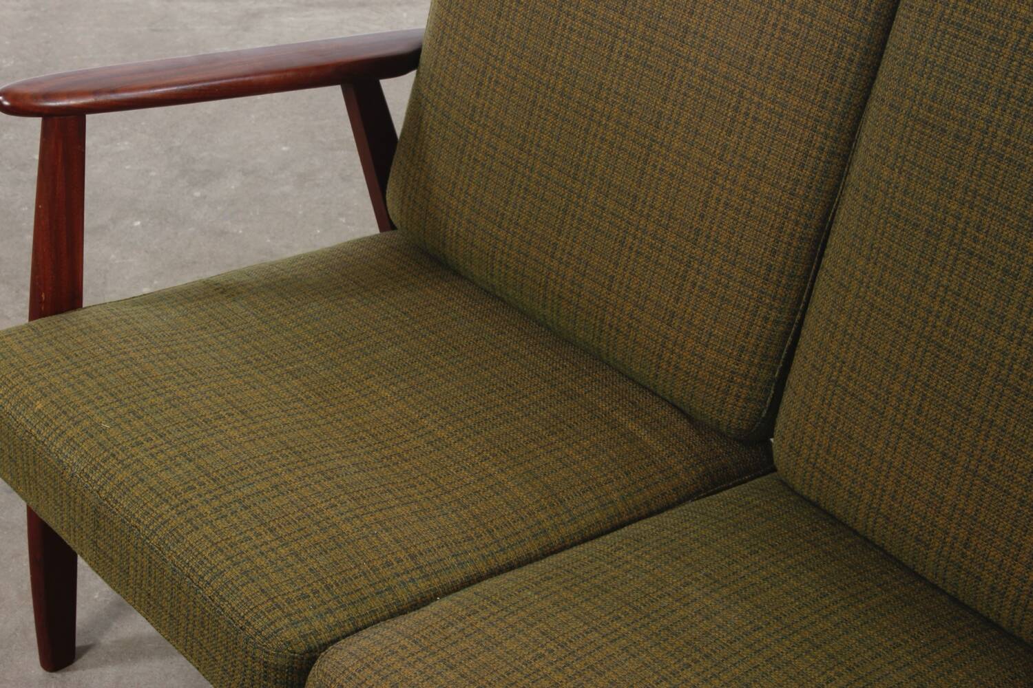 Vintage Teak 3er Sofa Danish Mid Century Design 50er 60er