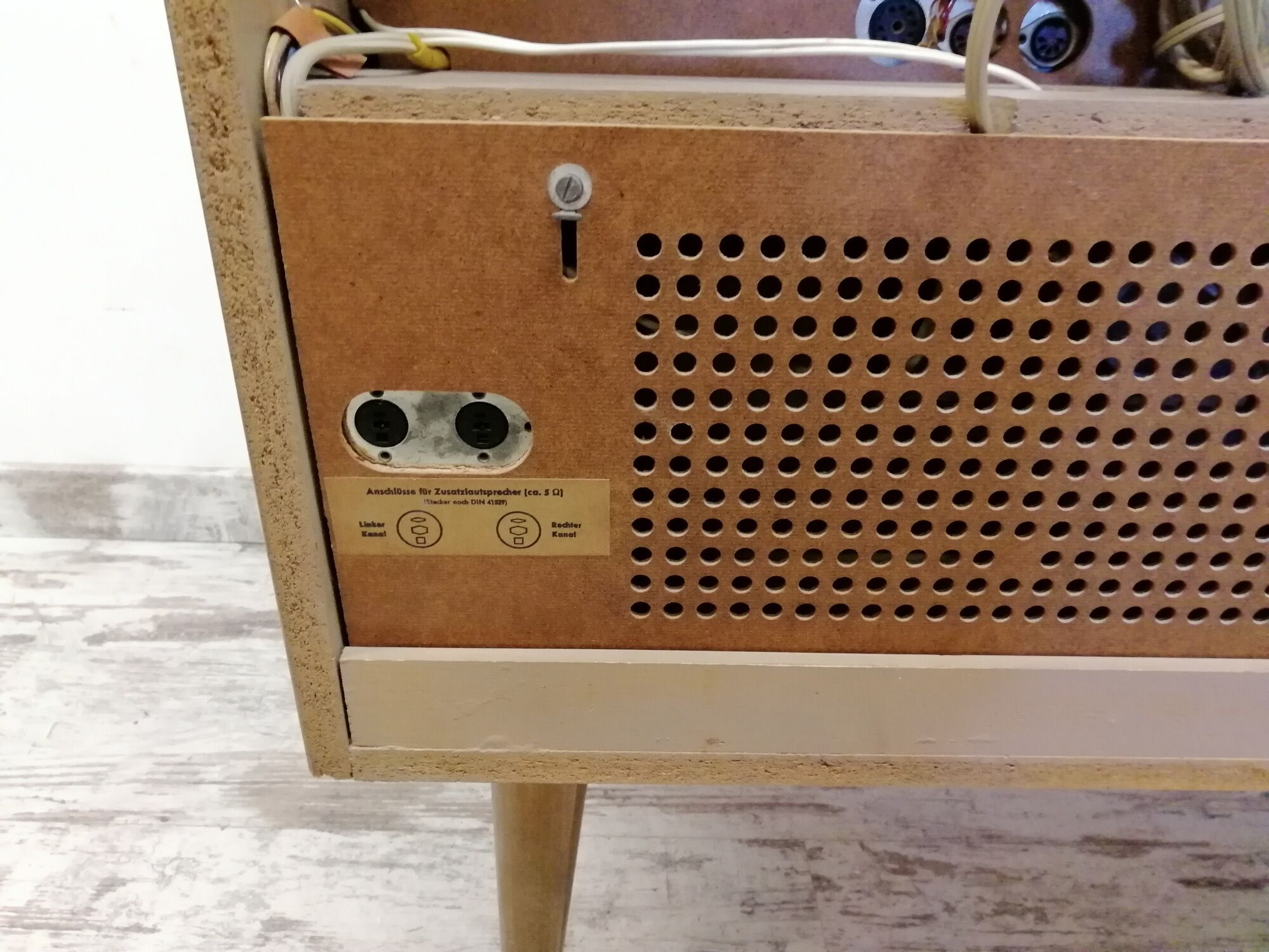 Scandinavian vintage radio furniture
