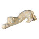 Art Deco Panthere / Cat sculpture in signed ceramic, Domien Ingels style
