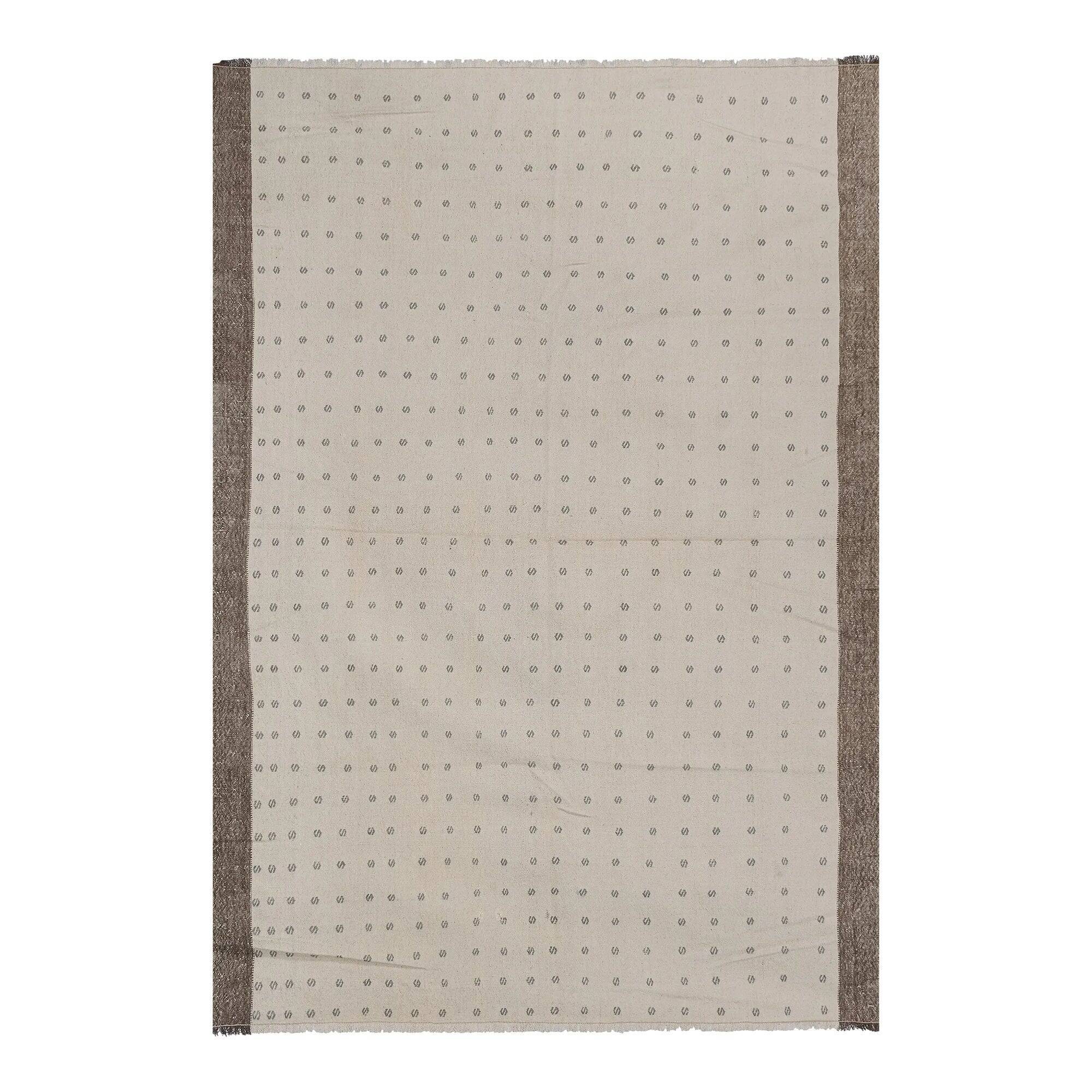 Vintage Turkish kilim, handwoven, 162x230 cm.