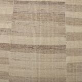 7x10 Beige & Brown Ethnic Kilim Rug 220x301Cm SK 35391