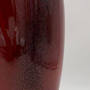 Vase Max Idlas, céramique rouge « Sang de bœuf », années 1970