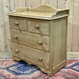 Commode Victorienne du XIXème en sapin