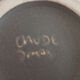 Vase signed Claude Dumas 1980