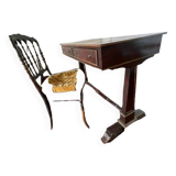 Small Louis Philippe style desk with small chair