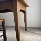 Oak farm table 220 cm