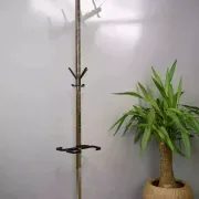 All-metal coat rack from the 50s/60s