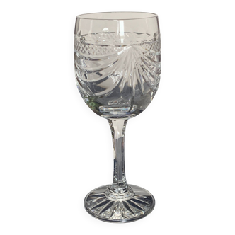 Crystal wine glasses