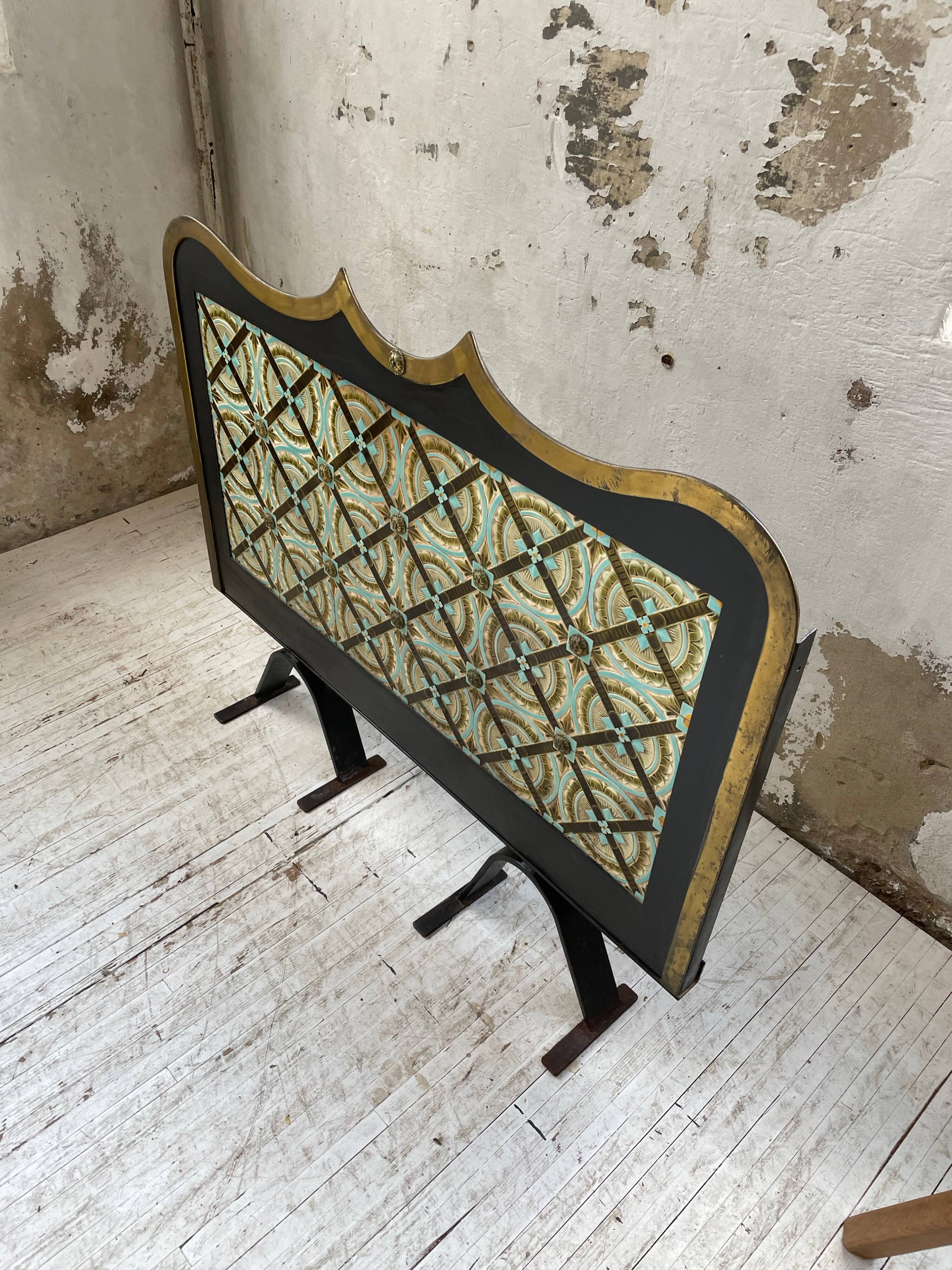 Firewall cast iron and ceramics 50s