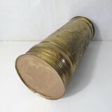 Old brass umbrella stand