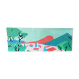 Peinture de paysage Corse