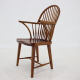 1940s Fritz Henningsen Windsor Oak Chair model CH 18A,Denmark